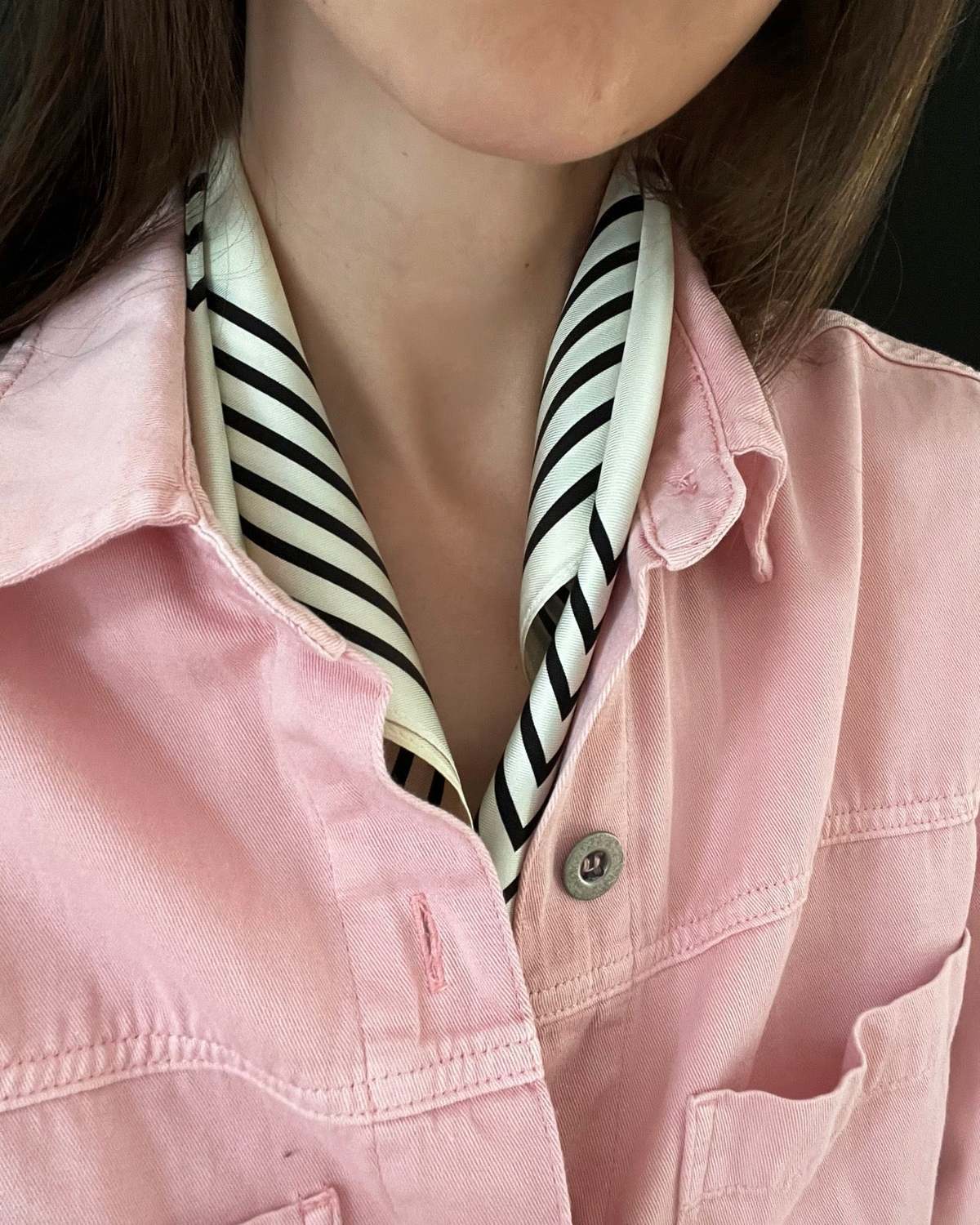 lescarf Striped Scarf - Image 3 of 5