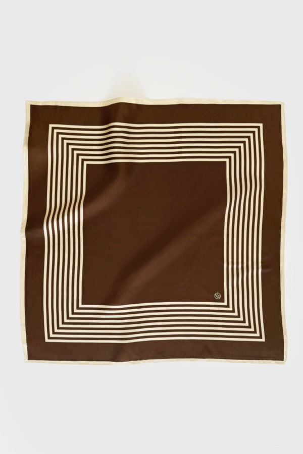 lescarf Striped Scarf