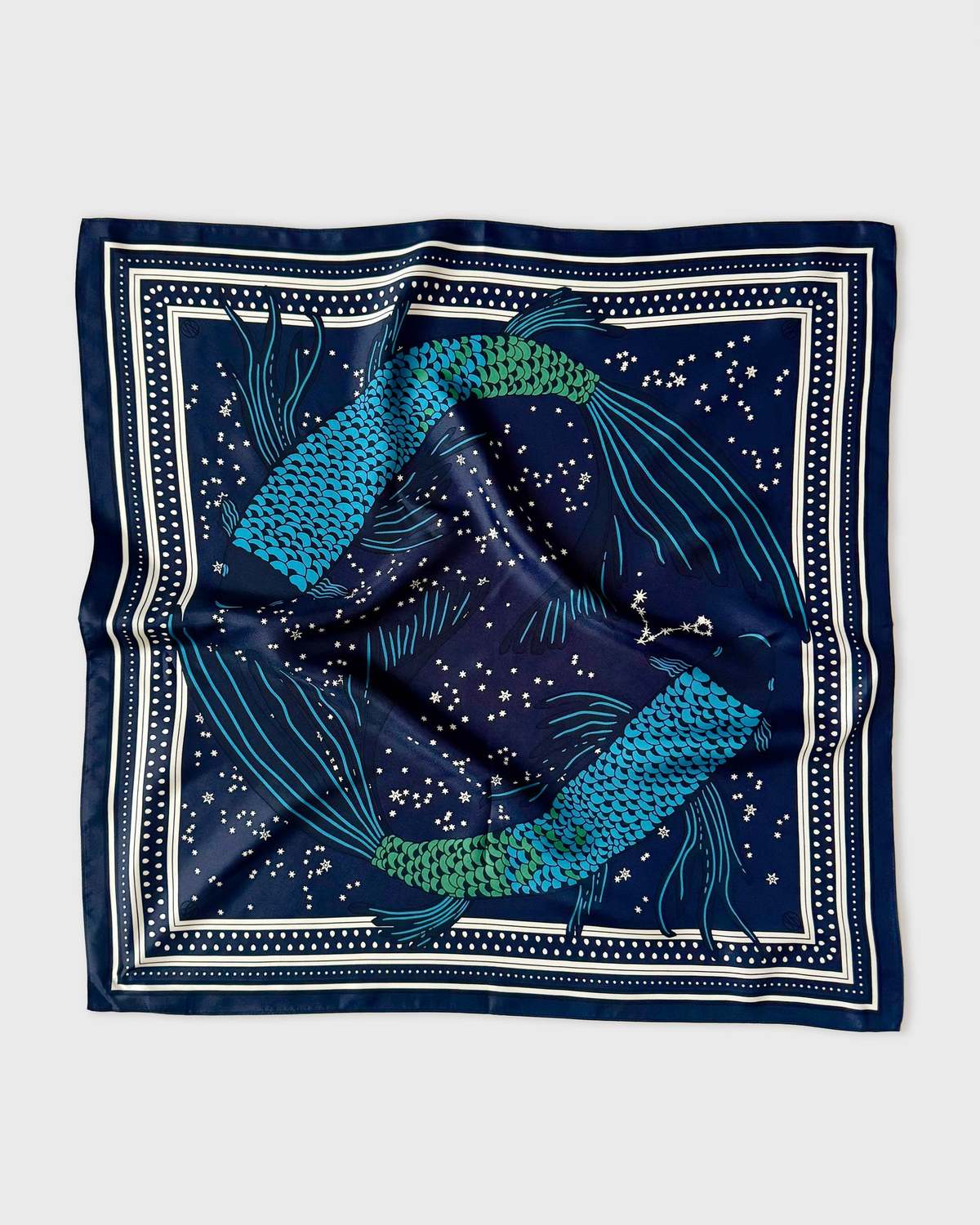 lescarf Zodiac Pisces 65 cm Scarf - Image 1 of 4