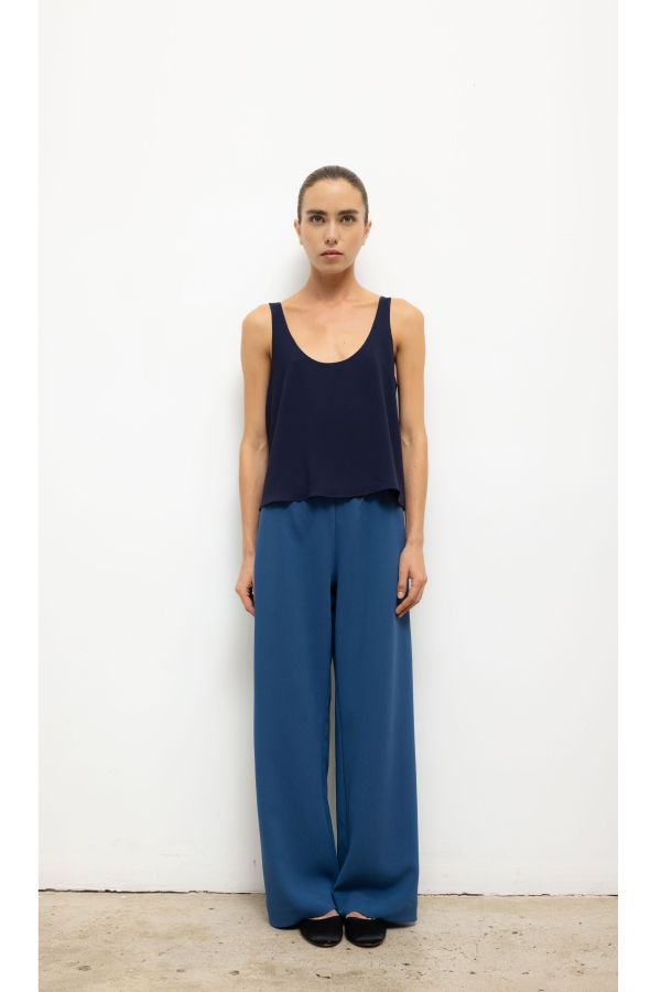 Leset Arielle Pocket Pant - Riviera