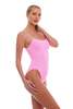Love & Bikinis Monte Carlo One Piece Swimsuit - Strawberry Pink - Thumbnail 2
