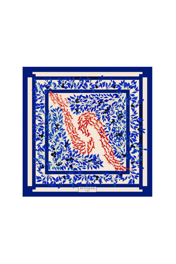 PETITJEAN PARIS Silk Carre Scarf - Pas De Deaux