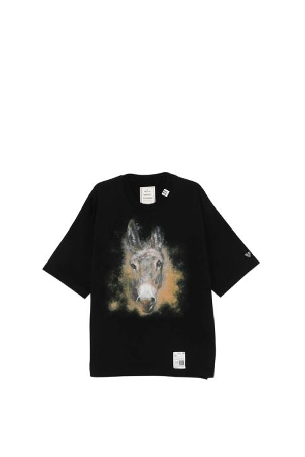 Mihara Yasuhiro Short Sleeve T-Shirt - Black