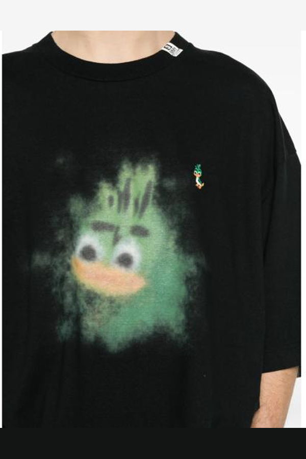 Mihara Yasuhiro Short Sleeve T-Shirt - Black