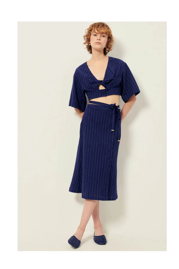 Sessun Ola Skirt - Blazer Blue