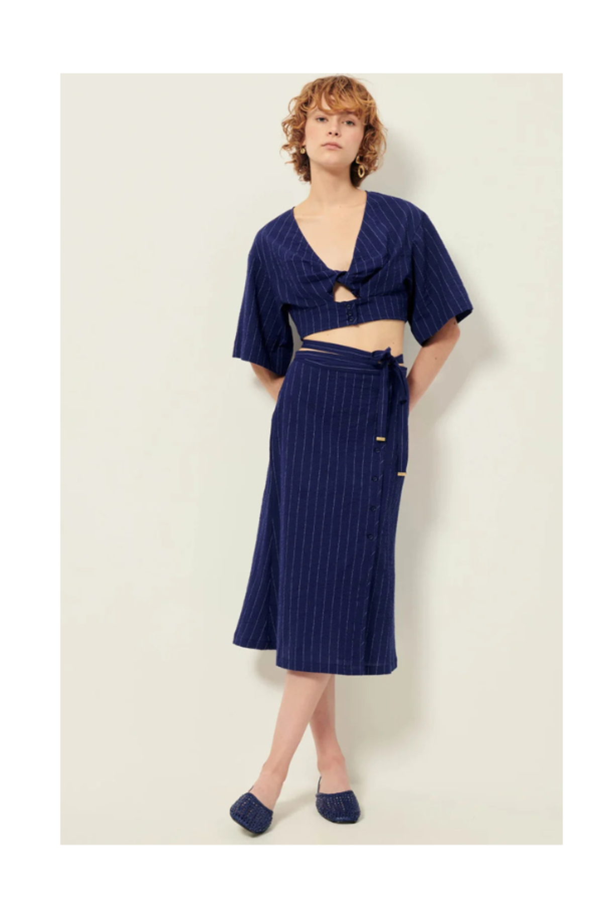 Sessun Ola Skirt - Blazer Blue - Image 2 of 3