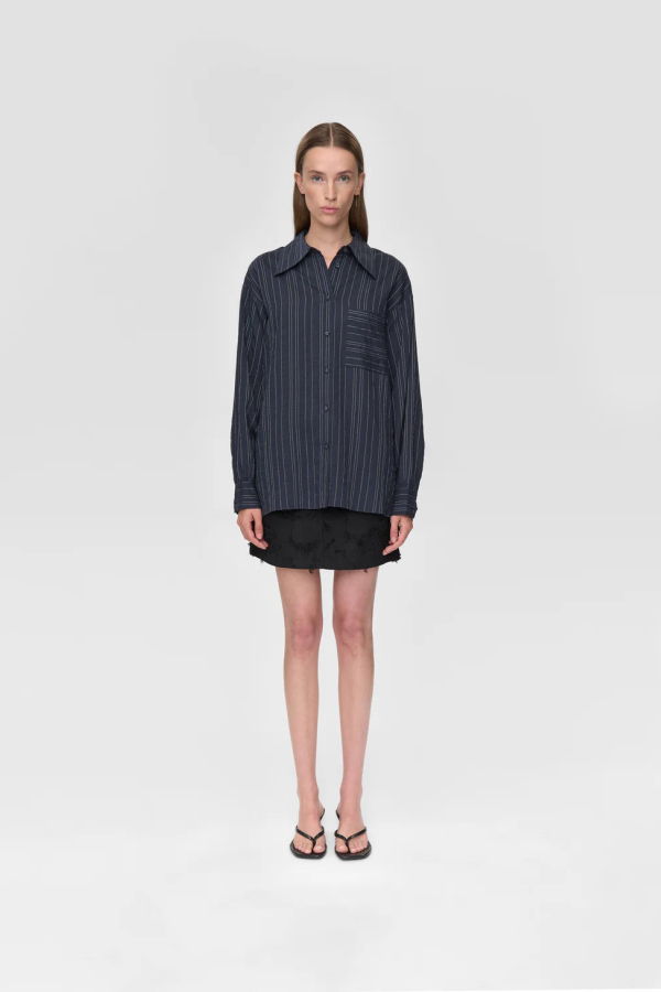 Minimum Zaya Blouse - Sky Captain