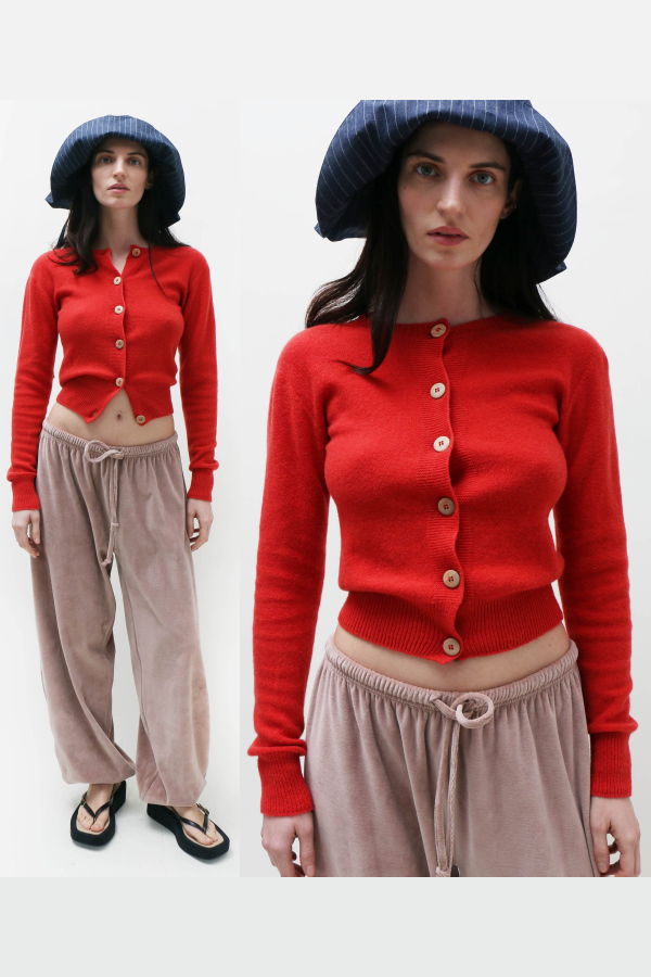 Baserange Red Tier Cardigan