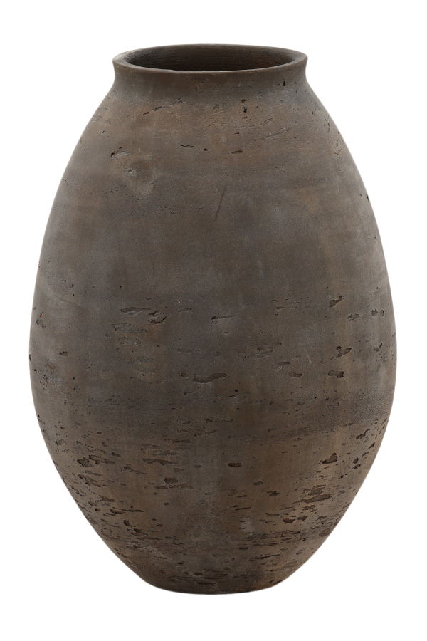 Dovetail Furniture Althea Large Cement Outdoor Vase