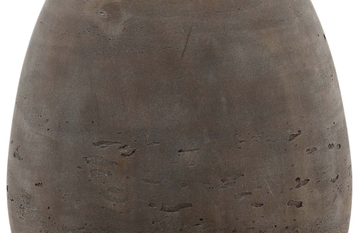 Dovetail Furniture Althea Large Cement Outdoor Vase - Image 2 of 3