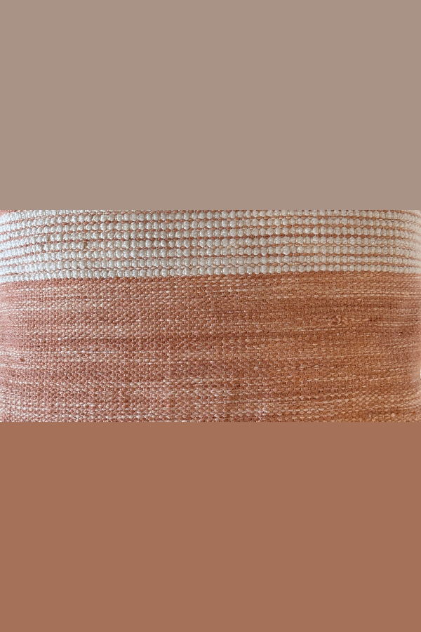 Dovetail Furniture Dario Handwoven PET Outdoor Throw Pillow - Terracotta