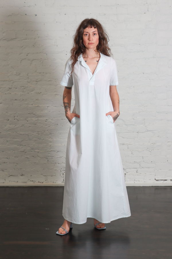 Labo.Art Aragosta Kyoto Dress - Acqua