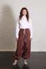 Alysi Balloon Pants - Choco - Thumbnail 3