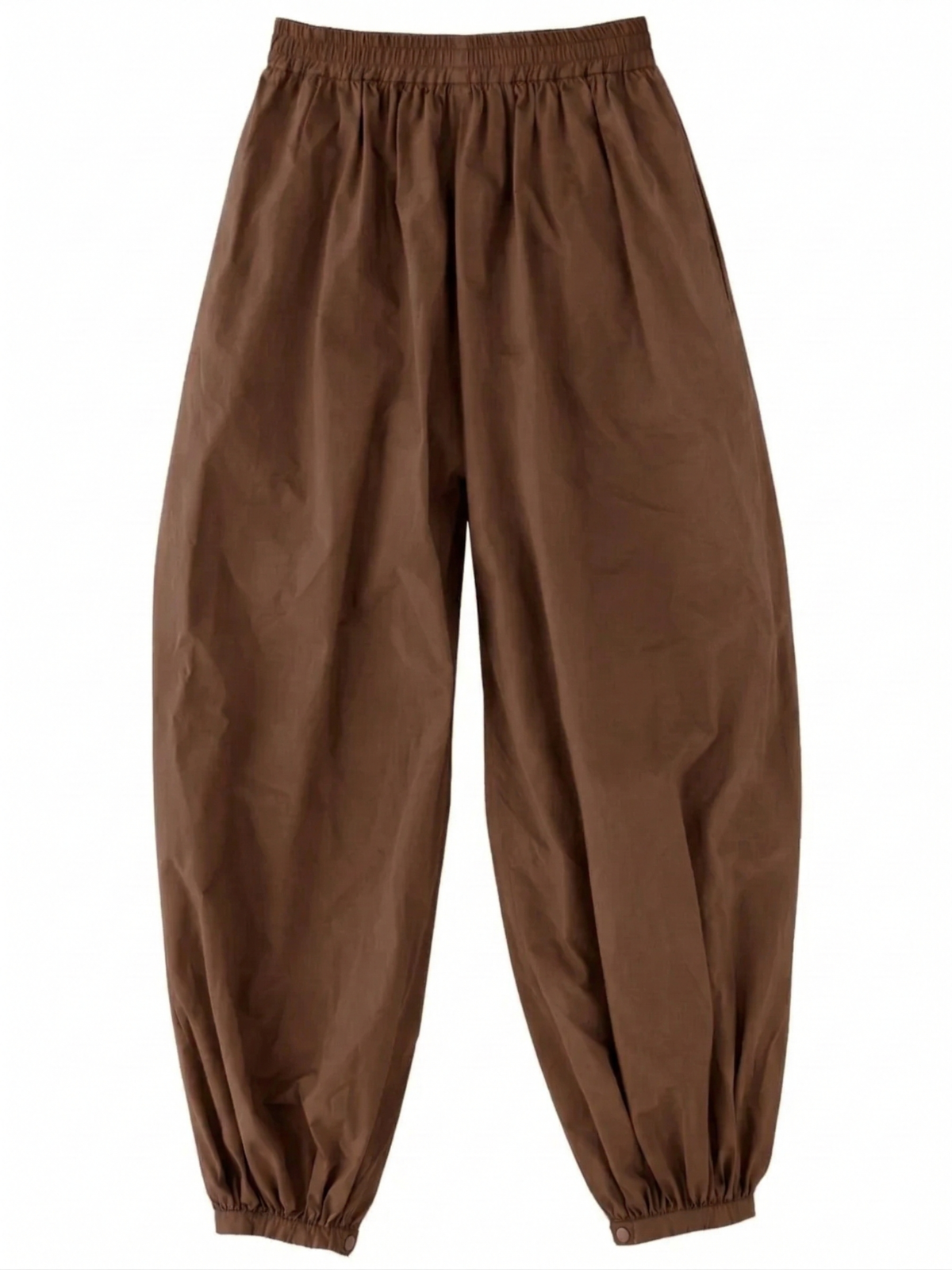 Alysi Balloon Pants - Choco - Image 10 of 10