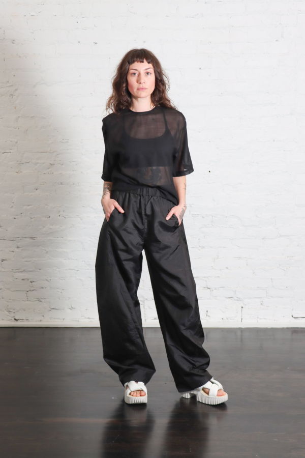 Tibi Crispy Nylon Winslow Pant
