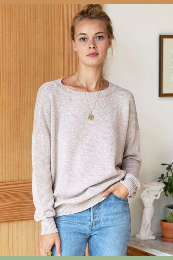Emerson Fry Carolyn Organic Sweater