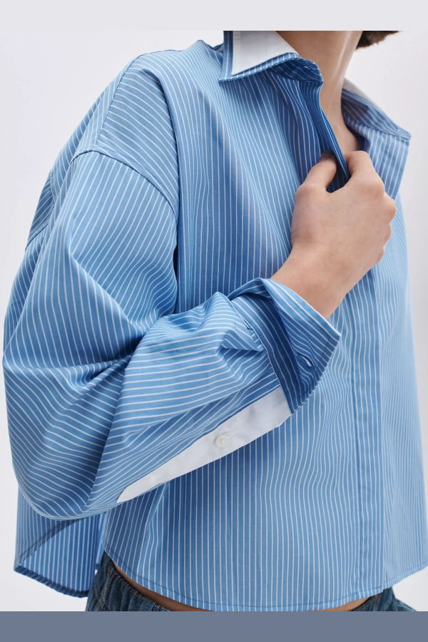 Rag & Bone Marin Striped Layered Shirt