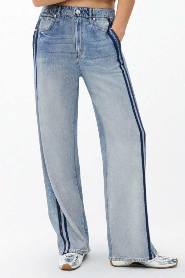 Rag & Bone Miramar Terry Wide Track Pant