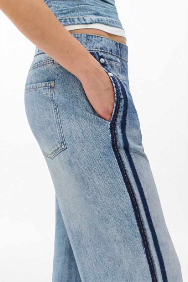 Rag & Bone Miramar Terry Wide Track Pant