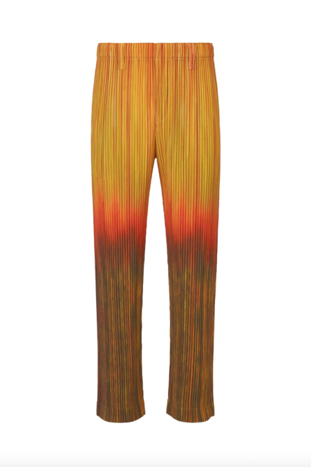 HOMME PLISSE ISSEY MIYAKE Painted Stone Pants | Garmentory