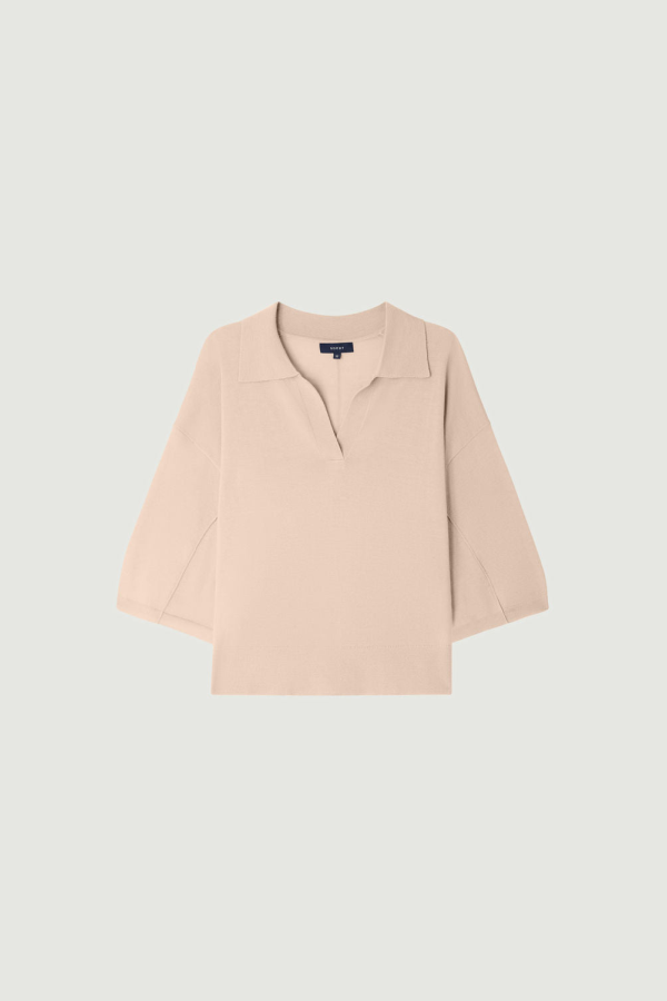 Soeur Elton Knit Collar Top