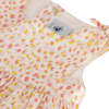 KIDS Petit Bateau Baby Pink And Yellow Dot Print Dress - Thumbnail 3
