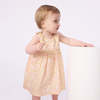 KIDS Petit Bateau Baby Pink And Yellow Dot Print Dress - Thumbnail 4