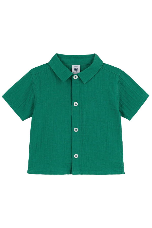 KIDS Petit Bateau Baby Shirt Top - Green