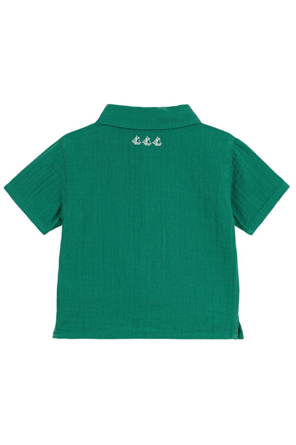 KIDS Petit Bateau Baby Shirt Top - Green