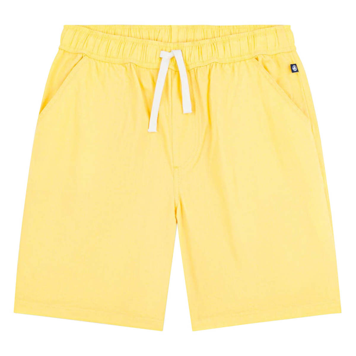 KIDS Petit Bateau Bermuda Poleni Shorts - Yellow - Image 1 of 3