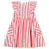 KIDS Petit Bateau Flamand Dress - Pink - Thumbnail 1