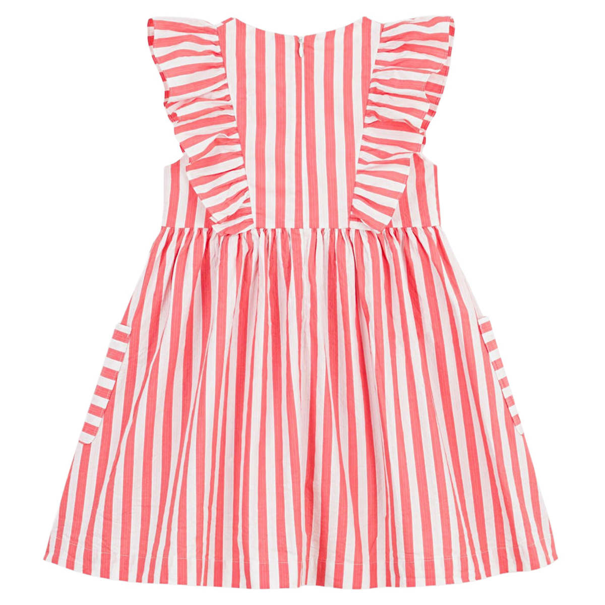 KIDS Petit Bateau Flamand Dress - Pink - Image 2 of 6