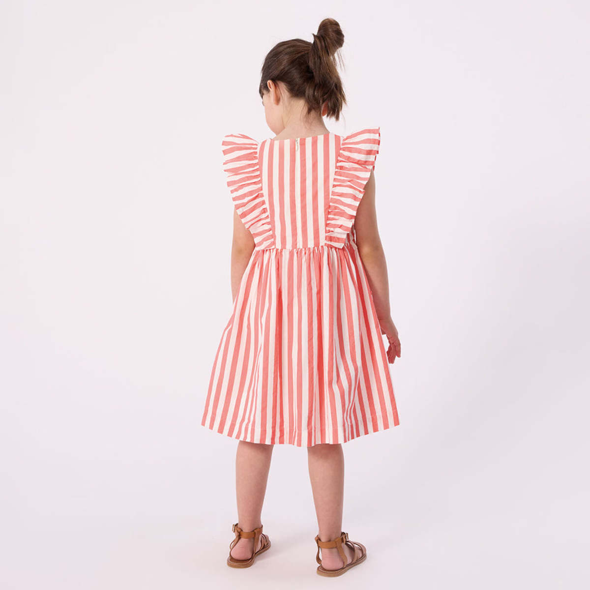 KIDS Petit Bateau Flamand Dress - Pink - Image 5 of 6