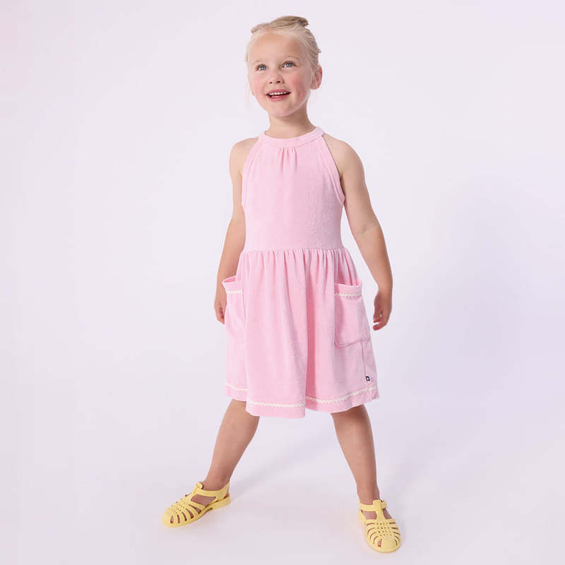 KIDS Petit Bateau Marquise Dress - Pink