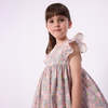 KIDS Petit Bateau Spray Blue Floral Print Dress - Thumbnail 5