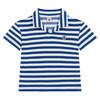 KIDS Petit Bateau Child Polo T-Shirt - Blue - Thumbnail 1