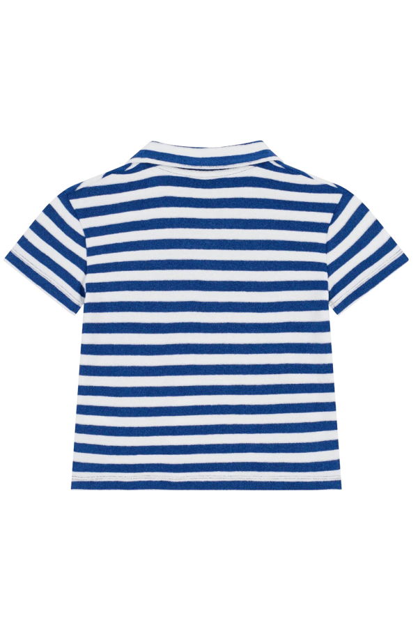 KIDS Petit Bateau Child Polo T-Shirt - Blue