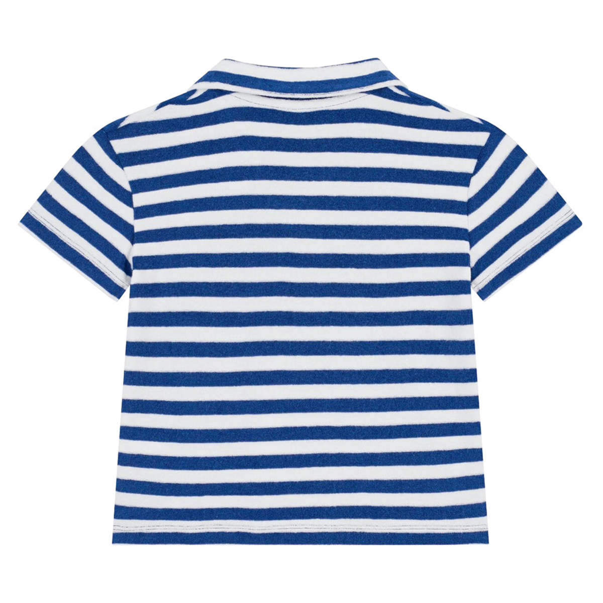 KIDS Petit Bateau Child Polo T-Shirt - Blue - Image 2 of 3