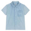 KIDS Petit Bateau Child Shirt - Blue - Thumbnail 1