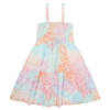 KIDS STELLA MCCARTNEY Tie Dye Wave Print Dress - Multicolour - Thumbnail 2
