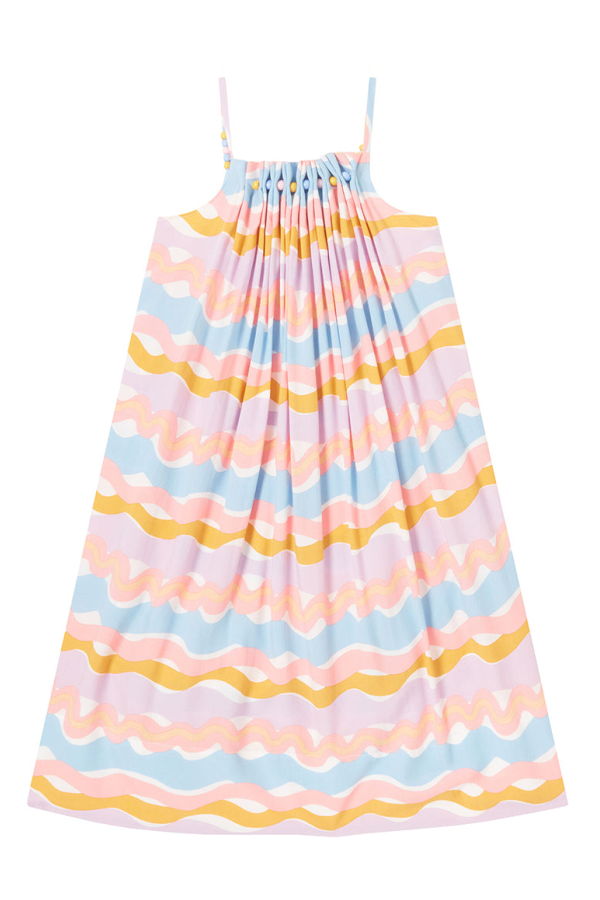 KIDS STELLA MCCARTNEY Wiggle Print Dress - Pink