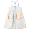 KIDS STELLA MCCARTNEY Child Dress With Scalloped Details - White - Thumbnail 1