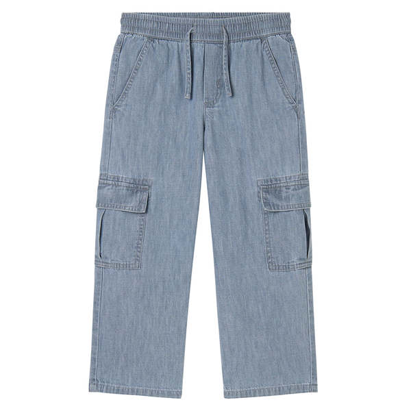 KIDS STELLA MCCARTNEY Child Denim Cargo Pants - Blue KIDS STELLA MCCARTNEY Child Denim Cargo Pants - Blue