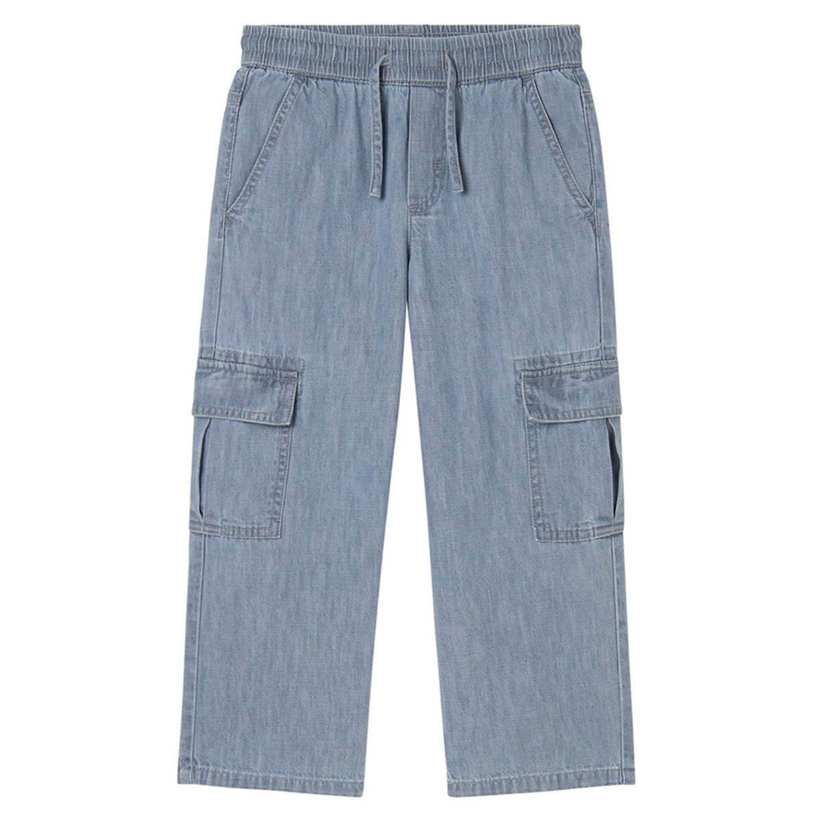 KIDS STELLA MCCARTNEY Child Denim Cargo Pants - Blue - Image 1 of 1
