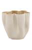 Dovetail Furniture Kyra 3D Printed Porcelain Decorative Vase - Thumbnail 1