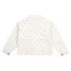 KIDS The New Society Camelia Denim Jacket - White - Thumbnail 2