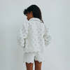 KIDS The New Society Camelia Denim Jacket - White - Thumbnail 5