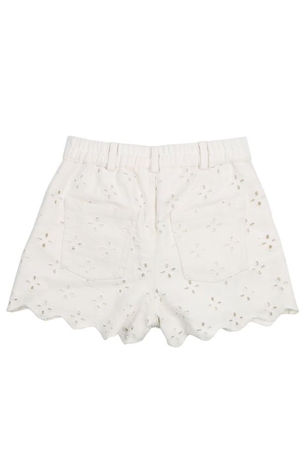 KIDS The New Society Camelia Shorts - White