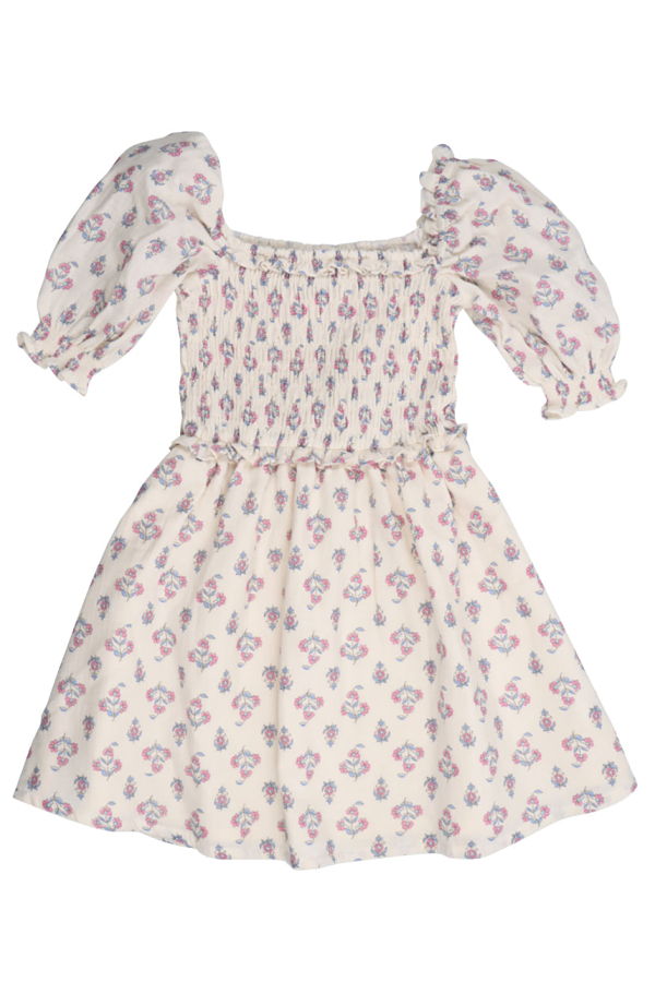 KIDS The New Society Clavel Dress - Cream