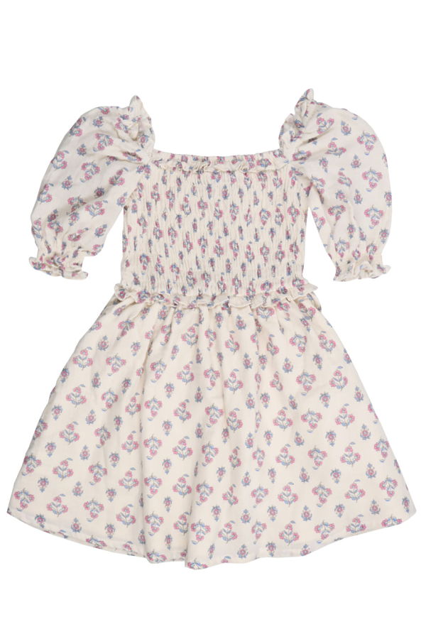 KIDS The New Society Clavel Dress - Cream